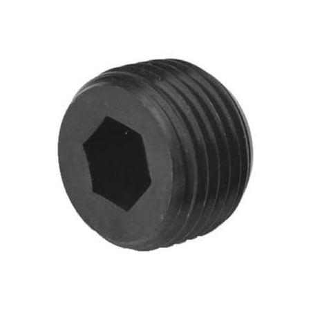 Newport Fasteners Socket Spoke Pipe Plug, 7/8 in Dia, Steel Plain, 50 PK 483351-50